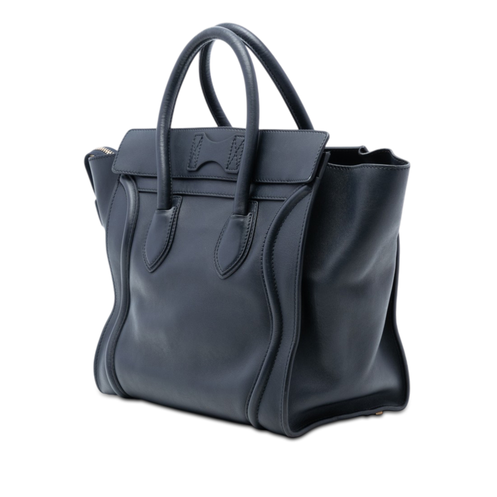 Pre-Loved Celine Mini Leather Luggage Tote - Picture 2 of 7